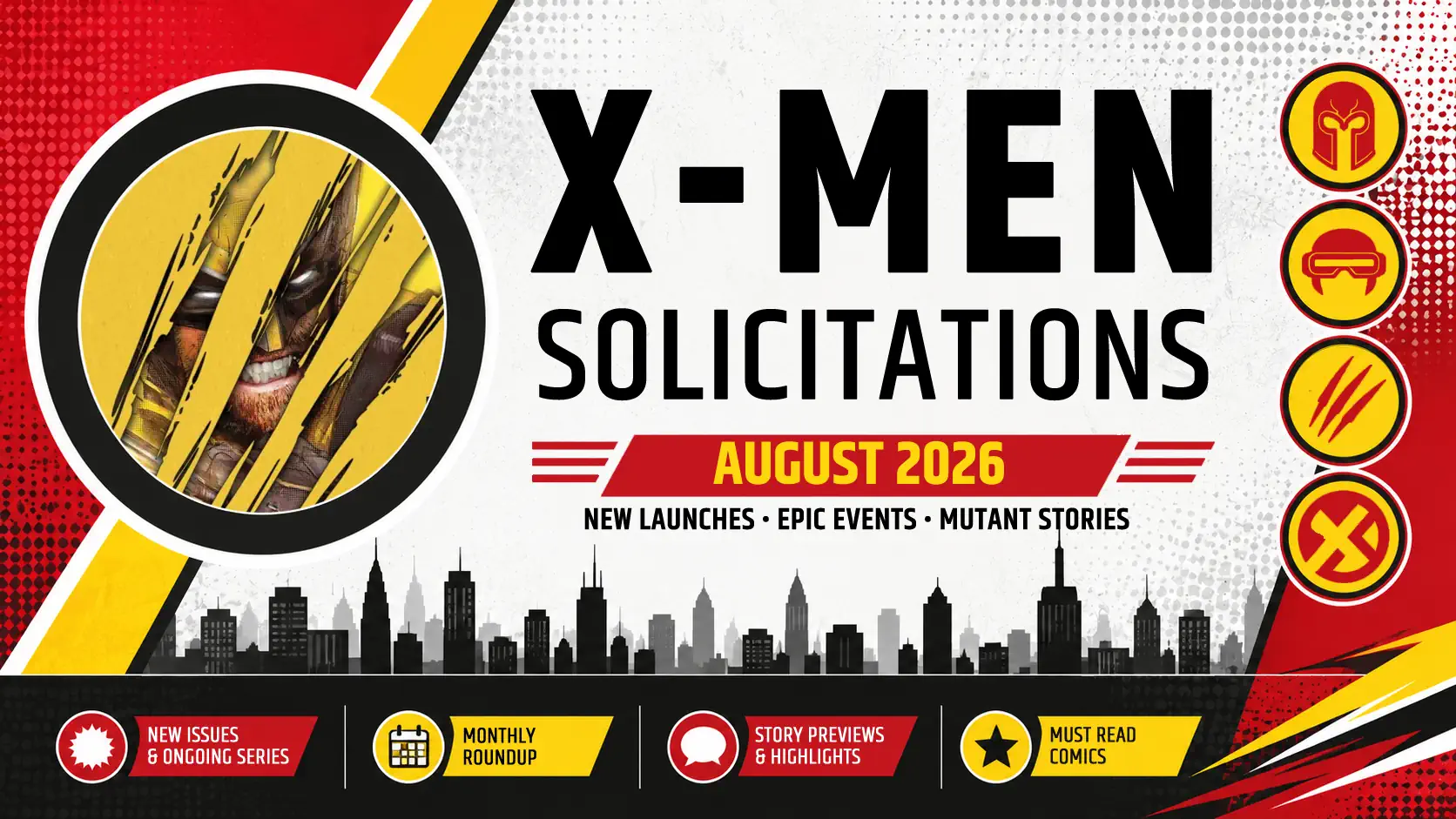 Marvel X-Men August 2026 Solicitations: Midnight X-Men, Tomb of Apocalypse and More