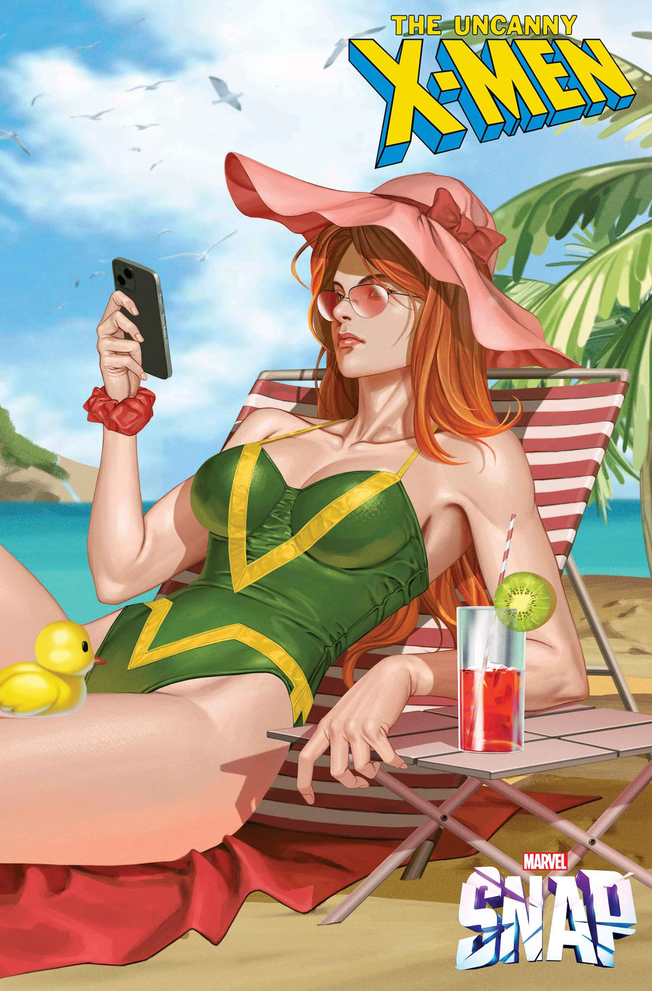 The Uncanny X-Men - SNAP Swimsuit Variant Cover by InHyuk Lee