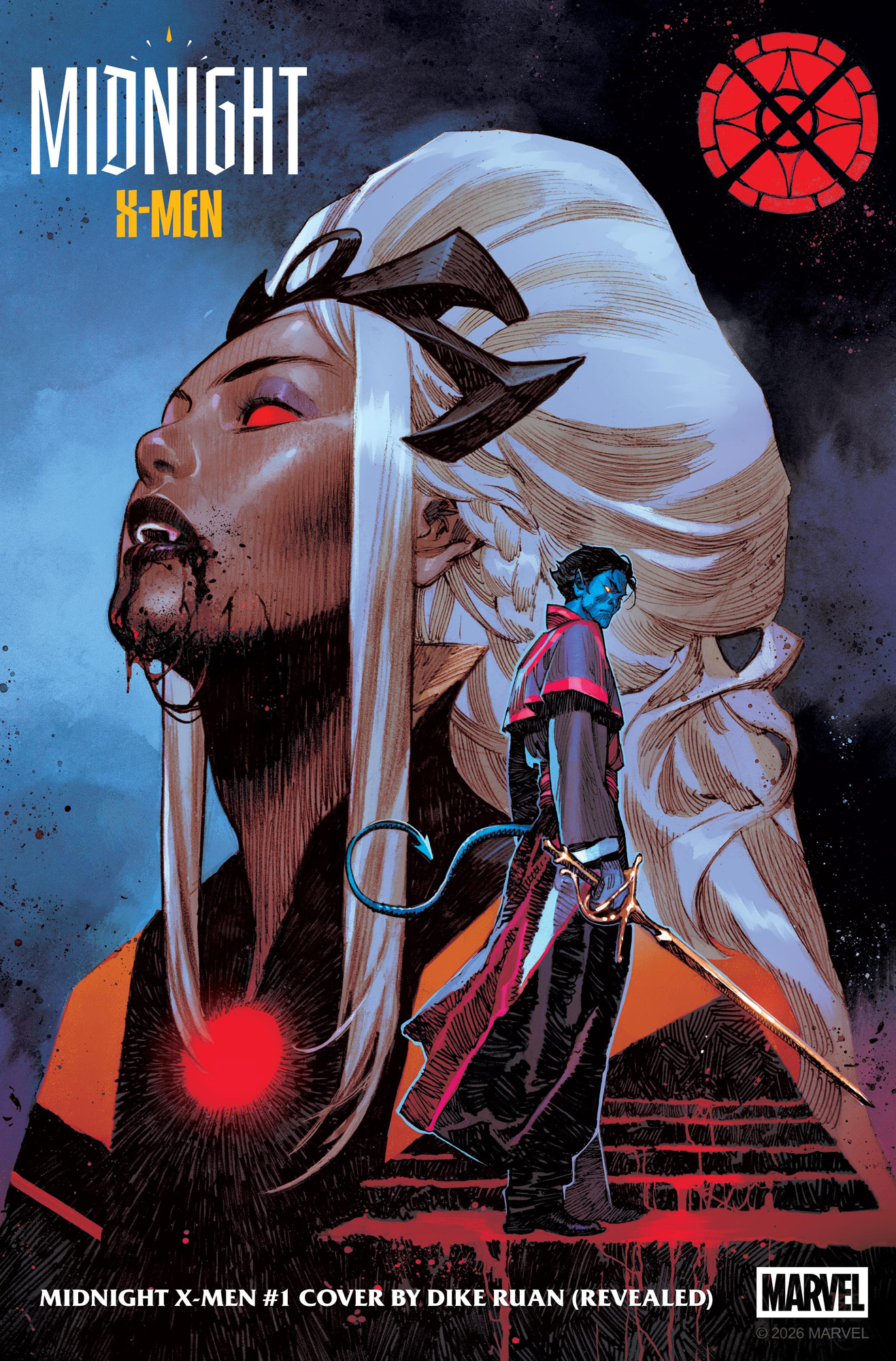 MIDNIGHT X-MEN #1 Revealed Cover by Dike Ruan