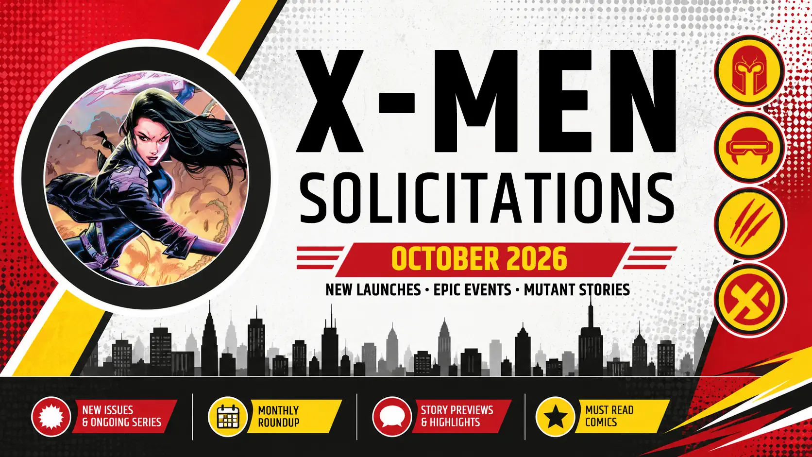 Marvel X-Men October 2026 Solicitations: Midnight X-Men, Wolverine: Paradise and DNX