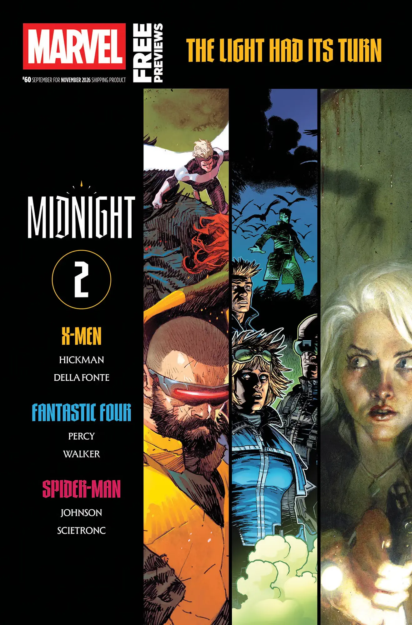 X-Men catalog cover